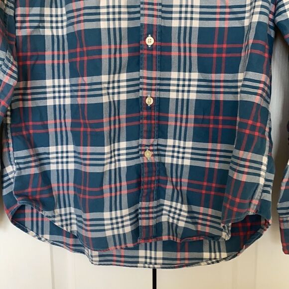 J.CREW Men’s Secret Wash Cotton Poplin Button Down - Picture 4 of 7